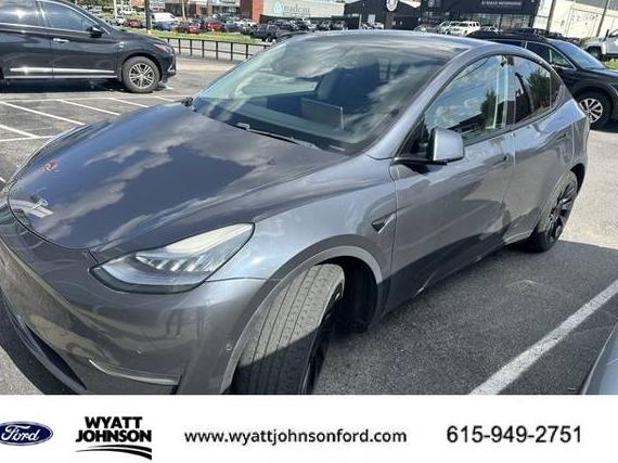 TESLA MODEL Y 2020 5YJYGDEF8LF000689 image